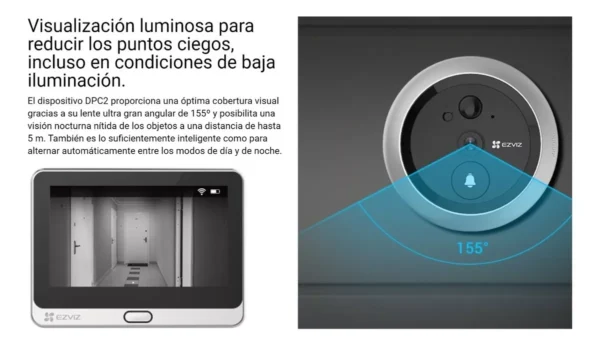 Video Doorphone Ezviz with Battery wifi security camera