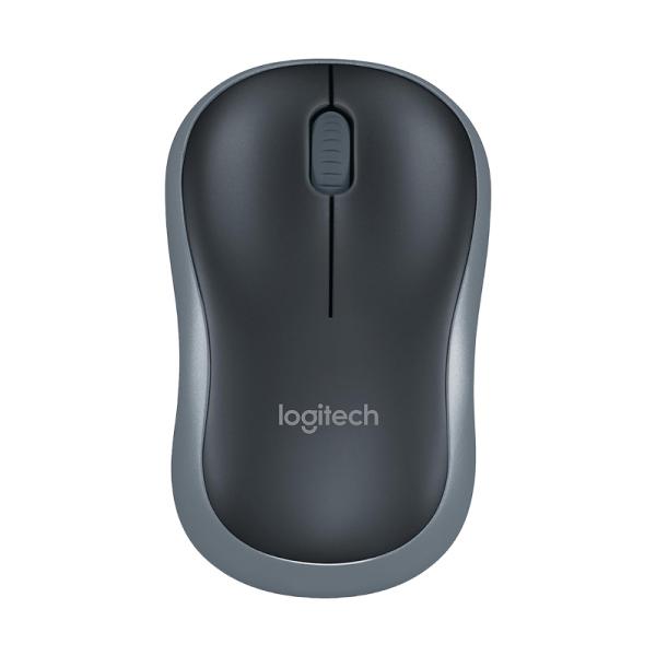 mouse tecnologico negro y gris logitech para computadoras